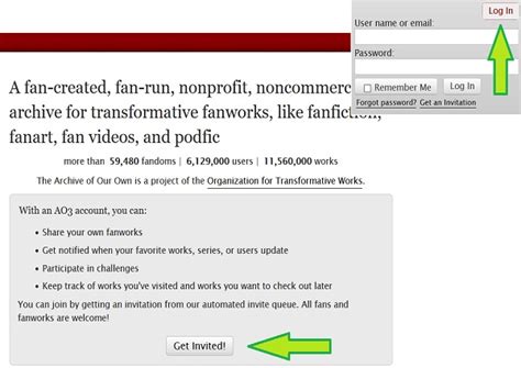 ao3 register|archiveofourown (@archiveofourown) .